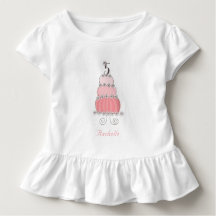 Schicker Launiger Rosa Torte Mädchen 5. Geburtstag