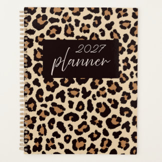 Schicker Leoparden-Druck 2027 Planer