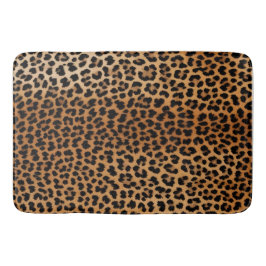 Schicker Leoparden-Druck Badematte Glamoratti