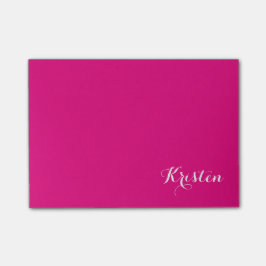 Schicker Name Post-it Klebezettel
