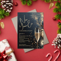 Schickes Champagner und Uhren Silvester