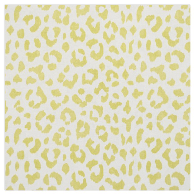 Schickes, farbenfrohes, gelbes Cheetah-Druckmuster Stoff (Muster)