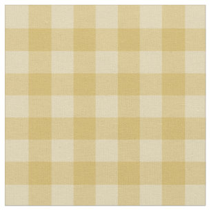 Schickes Gold-Gingham-Karo-Muster Stoff