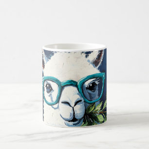Schickes Lama Smarty Kaffeetasse