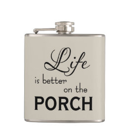 SCHICKES LEBEN IST BESSER AUF DEM PORCH | FLACHMANN