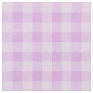 Schickes lila Gingham-Karomuster Stoff