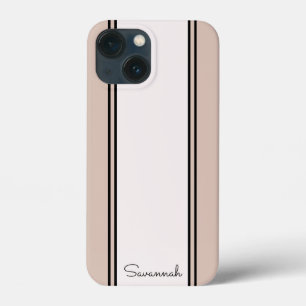 Schickes, Mädchenhaftes Rosa Individueller Name Mo Case-Mate iPhone Hülle