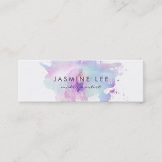 schickes modernes mini visitenkarte