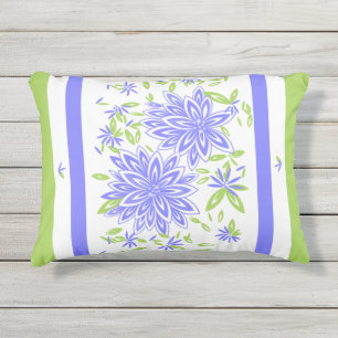 SCHICKES PILLOW_PRETTY SINGRÜN IM FREIENmit blumen Kissen Für Draußen