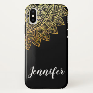Schickes Stammesmuster schwarz Case-Mate iPhone Hülle