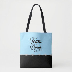 Schickes Team Braut Tote Bag