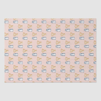 Schickes Vintage-Seidenpapier Seidenpapier