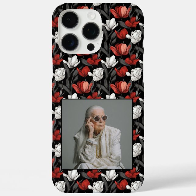 Schickes Weihnachtsgeschenk Tulpe Custom  Case-Mate iPhone Hülle (Rückseite)