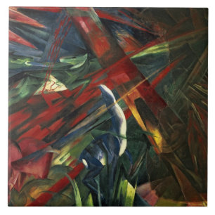 Schicksal der Tiere, 1913 Fliese