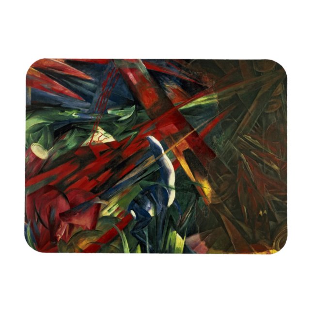 Schicksal der Tiere, 1913 Magnet (Horizontal)