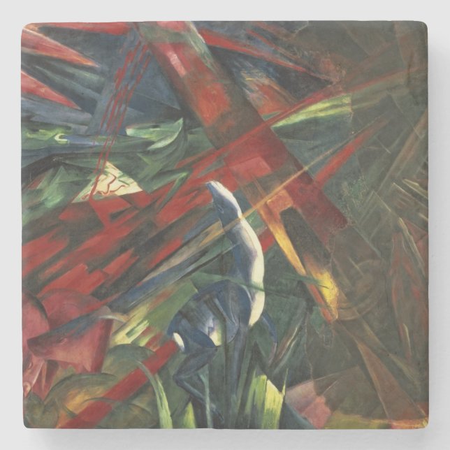 Schicksal der Tiere, 1913 Steinuntersetzer (Vorderseite)