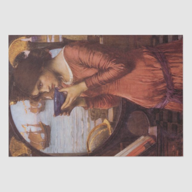 Schicksal durch John William Waterhouse Seidenpapier (Vorderseite)