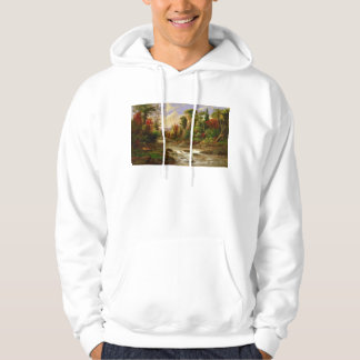 Schicksal Herbst-Fall-Waldfluss-Roberts Duncanson Hoodie
