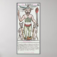 Schicksal, Tarot-Karte, Französisch