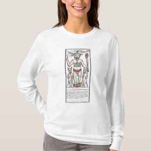 Schicksal, Tarotkarte, französisch T-Shirt
