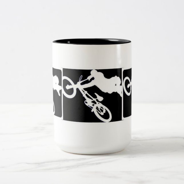 Schicksals-Geschenke Zweifarbige Tasse (Mittel)