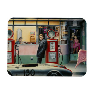 Schicksals-Landstraße Magnet