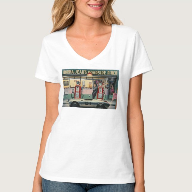 Schicksals-Landstraße T-Shirt (Vorderseite)