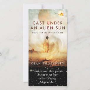 Schicksalsbuch 1 Lesezeichen/ Dankeskarte