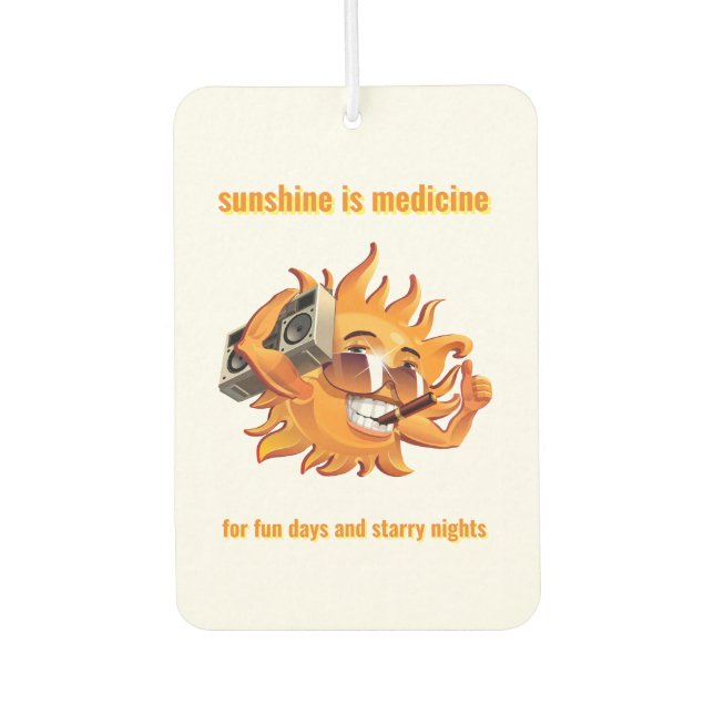 Schiebeglas Autolufterfrischer (Vorderseite)