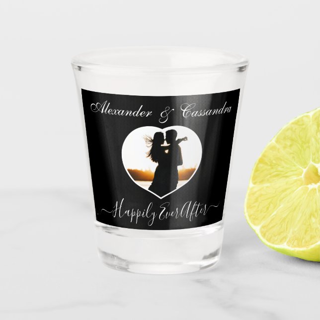 Schiebeglas Schnapsglas (Vorderseite)