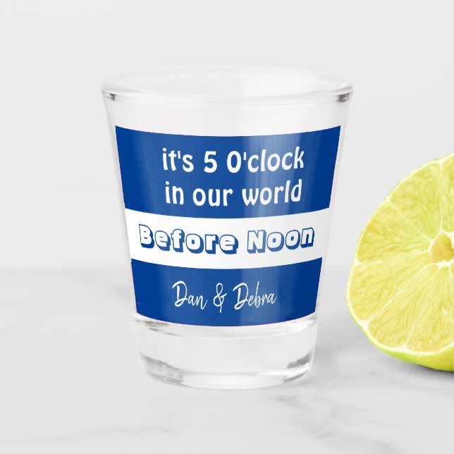 Schiebeglas Schnapsglas (Vorderseite)