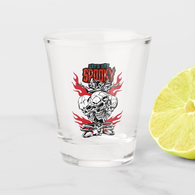 Schiebeglas Schnapsglas (Vorderseite)
