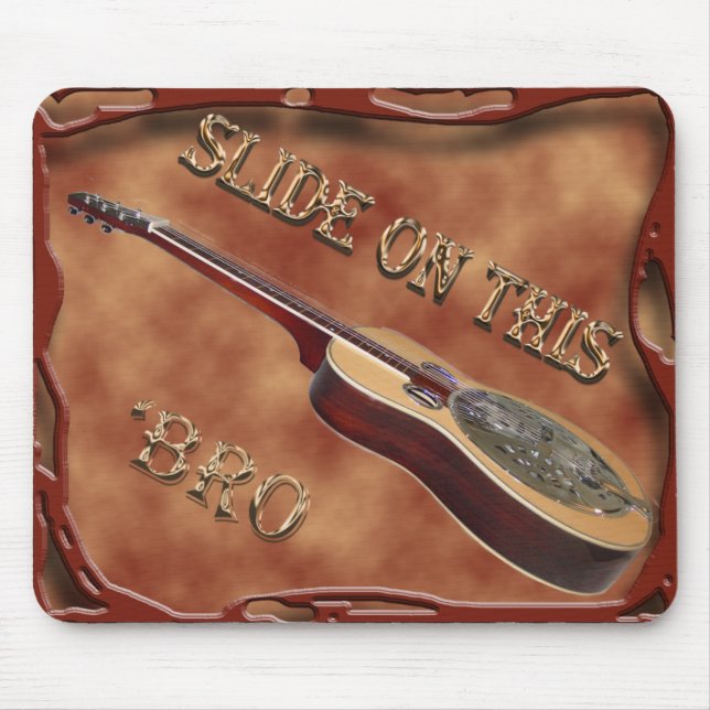 Schieben Sie auf dieses Mousepad (Vorne)