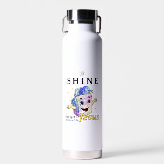 Schieben Sie Ihre leichte Wasserflasche Trinkflasche