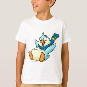 Schieben von blauem Bruce T-Shirt