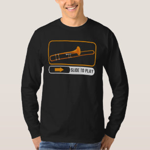 Schieberegler Zum Spielen Von Musikinstrumenten Mu T-Shirt