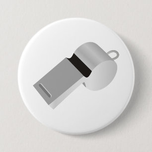 Schiedsrichter-Pfeifen-Button Button
