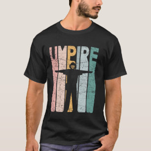 Schiedsrichter Vintage Baseball Schiedsrichter Ret T-Shirt