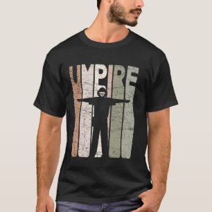 Schiedsrichter Vintage Baseball Schiedsrichter Ret T-Shirt