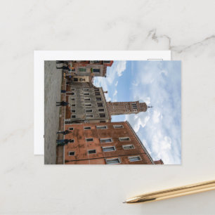 Schiefe Turm von Santo Stefano Venedig Italien Postkarte