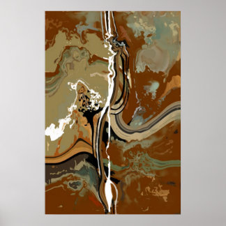 Schiefer - Abstrakt Art Poster