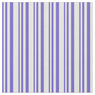 Schiefer Blau und Beige Streifen/Linierte Muster Stoff