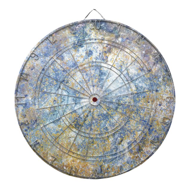 Schiefer-Steinphotographie-Dartscheibe Dartscheibe (vorne)