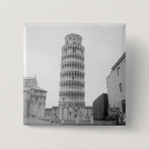 Schiefer Turm von Pisa Button