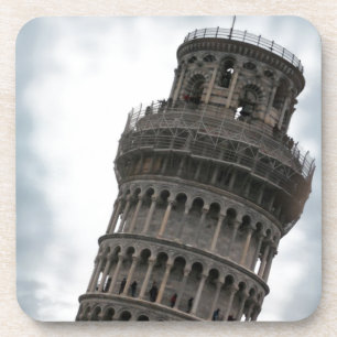 Schiefer Turm von Pisa Getränkeuntersetzer