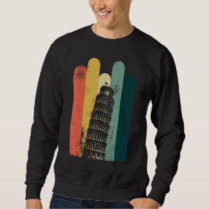 Schiefer Turm von Pisa Italien Gebäude Sehenswürdi Sweatshirt