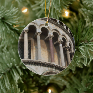 Schiefer Turm von Pisa, Italien Keramikornament