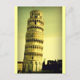 Schiefer Turm von Pisa Postkarte
