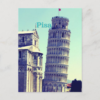 Schiefer Turm von Pisa Postkarte
