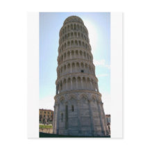 Schiefer Turm von Pisa Postkarte